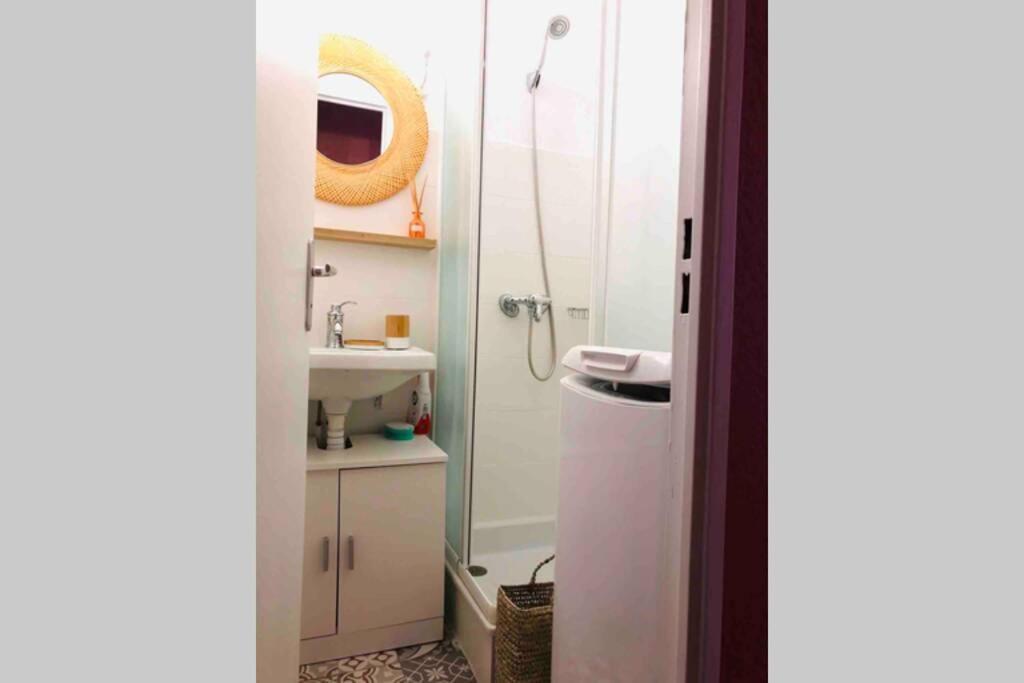 סנרי-סור-מר La Petite Pinede Studio Climatise Proche Plage מראה חיצוני תמונה